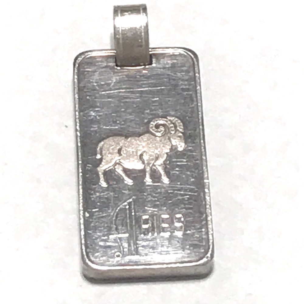 999 Fine Silver Reed & Barton Pendant